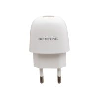 Зарядний пристрій Borofone BA49A 10.5W 2.1A USB-A white