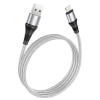 Кабель Hoco X50 USB-A to Lightning 12W 2.4A 1м gray