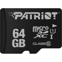 Карта пам'яті Patriot MicroSDXC LX Series 64Gb