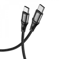 Кабель Hoco X50 Type-C to Type-C 100W 5A 1м black