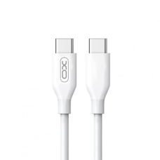 Кабель XO NB124 Type-C to Type-C 40W 4.5A 1м white