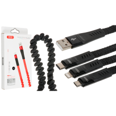 Кабель XO NB127 USB-A to Micro USB 1м black