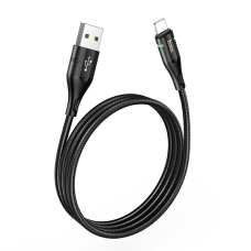 Кабель Hoco U93 Shadow USB-A to Lightning 12W 2.4A 1.2м black
