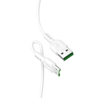 Кабель Hoco X33 Surge USB-A to Micro USB 4A 1м white