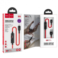 Кабель Hoco S13 Central control USB-A to Lightning 12W 2.4A 1м red