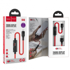Кабель Hoco S13 Central control USB-A to Lightning 12W 2.4A 1м red