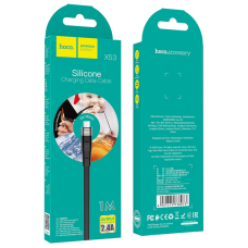 Кабель Hoco X53 Angel USB-A to Micro USB 12W 2.4A 1м black