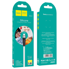 Кабель Hoco X53 Angel USB-A to Micro USB 12W 2.4A 1м white