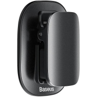 Автотримач Baseus Platinum Vehicle Eyewear Clip Paste Type black
