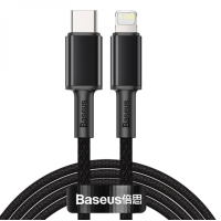 Кабель Baseus High Density Braided Type-C to Lightning PD 20W 2.4A 2м black