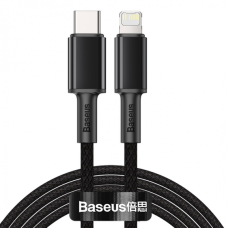 Кабель Baseus High Density Braided Type-C to Lightning PD 20W 2.4A 2м black