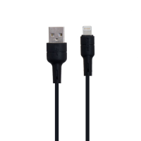 Кабель Borofone BX30 Silicone USB-A to Lightning 12W 2.4A 1м black
