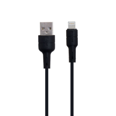 Кабель Borofone BX30 Silicone USB-A to Lightning 12W 2.4A 1м black