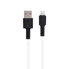 Кабель Borofone BX31 Silicone USB-A to Lightning 12W 2.4A 1м white