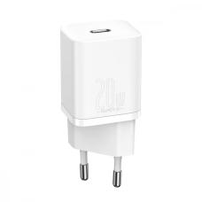 Зарядний пристрій Baseus Super Si 20W 3A USB-C (CCSUP-B02) white