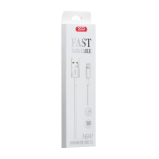 Кабель XO NB47 USB-A to Lightning 1м white
