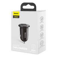 АЗП Baseus Grain Pro 24W 4.8A 2USB-A black