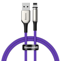 Кабель Baseus Zinc Magnetic Charging USB-A to Lightning 10W 2A 1м purple
