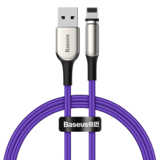 Кабель Baseus Zinc Magnetic Charging USB-A to Lightning 10W 2A 1м purple