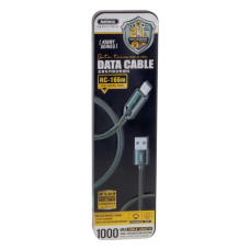 Кабель Remax RC-166m USB-A to Micro USB 10W 2.1A 1м gray