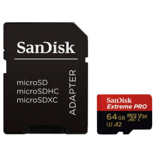 Карта пам'яті SanDisk MicroSDXC Extreme Pro A2 64Gb (adapter SD)