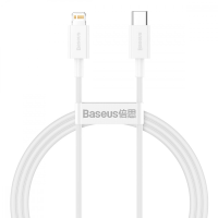 Кабель Baseus Superior Series Fast Charging Type-C to Lightning 20W 2.4A 0.25м (CATLYS-02) white