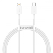 Кабель Baseus Superior Series Fast Charging Type-C to Lightning 20W 2.4A 0.25м (CATLYS-02) white