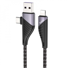 Кабель Hoco U95 Type-C to Lightning 20W 2.4A 1.2м black