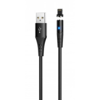 Кабель Hoco X60 Magnetic USB-A to Lightning 10W 2A 1м black