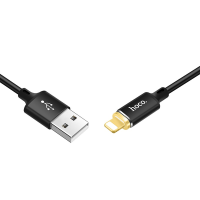 Кабель Hoco U28 Magnetic USB-A to Lightning 10W 1.8A 1.2м black