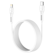 Кабель Hoco X55 Type-C to Lightning 20W 3A 1м white