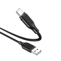 Кабель Borofone BX42 Silicone USB-A to Type-C 15W 3A 1м black