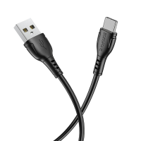 Кабель Borofone BX51 USB-A to Type-C 15W 3A 1м black