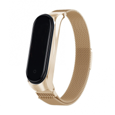 Ремінець Xiaomi Mi Band (3,4) Milanese Loop gold