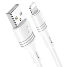 Кабель Borofone BX43 USB-A to Lightning 12W 2.4A 1м white