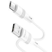 Кабель Borofone BX43 USB-A to Micro USB 12W 2.4A 1м white