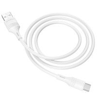 Кабель Borofone BX43 USB-A to Type-C 15W 3A 1м white
