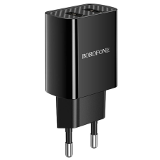 Зарядний пристрій Borofone BA53A 10.5W 2.1A 2USB-A black