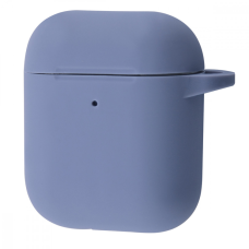 Чохол Silicone Case New for AirPods 1 (2) lavender gray