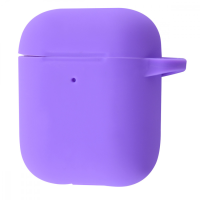 Чохол Silicone Case New for AirPods 1 (2) light purple