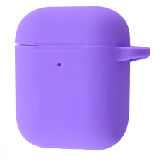 Чохол Silicone Case New for AirPods 1 (2) light purple