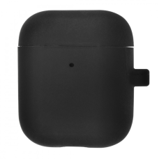 Чохол Silicone Case Slim with Carbine for AirPods 2 black