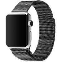 Ремінець Milanese Loop Design для Apple Watch (38,40,41) mm space gray