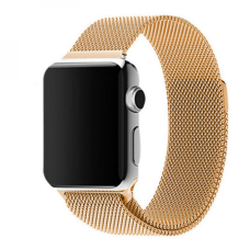 Ремінець Milanese Loop Design для Apple Watch (42,44,45,49) mm gold