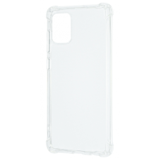 Чохол WXD Silicone 0.8 mm HQ Samsung A715 Galaxy A71 transparent