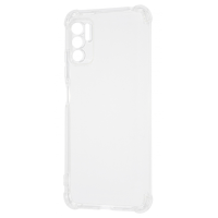 Чохол WXD Silicone 0.8 mm HQ Xiaomi Redmi Note 10 5G (Poco M3 Pro) transparent