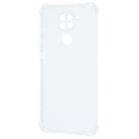 Чохол WXD Silicone 0.8 mm HQ Xiaomi Redmi Note 9 4G transparent