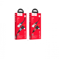 Кабель Hoco U100 Orbit USB-A to Micro USB 12W 2.4A 1.2м black