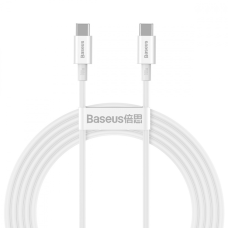 Кабель Baseus Superior Series Fast Charging Type-C to Type-C 100W 5A 2м white