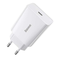 Зарядний пристрій Baseus Speed Mini 20W 3A USB-C (CCFS-SN02) white